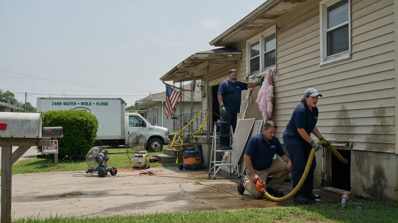 Water Damage Repair in Alvin, IL near me